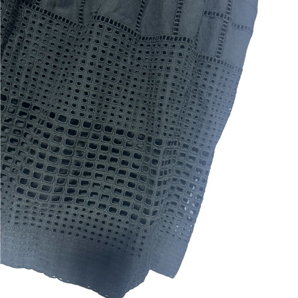 Tommy Bahama Daphne Eyelet Skirt Black Small/Petite - Picture 11 of 15